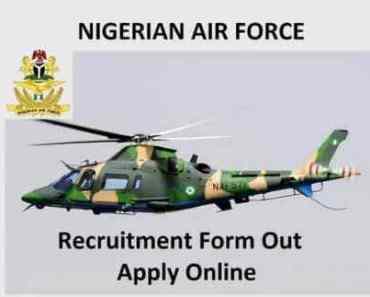 Nigerian Air Force DSSC Recruitment