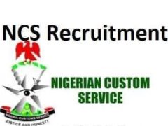 Custom Recruitment 2020/2021 Application Form Portal | www.customs.gov.ng