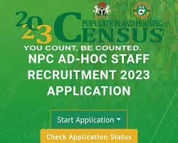 National Population Commission Recruitment